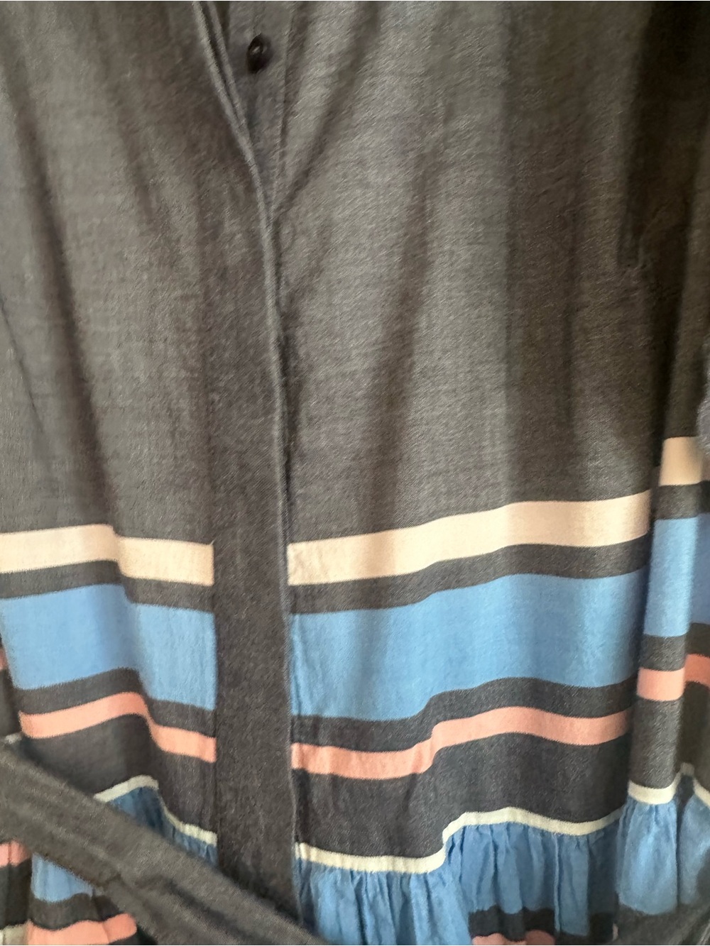 Women’s XL Sewing Down South x‎ Crown & Ivy Wright Maxi Dress w/ Sash - Picture 10 of 13
